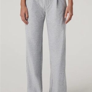 Vuori light heather Gray elevation trouser short length xs